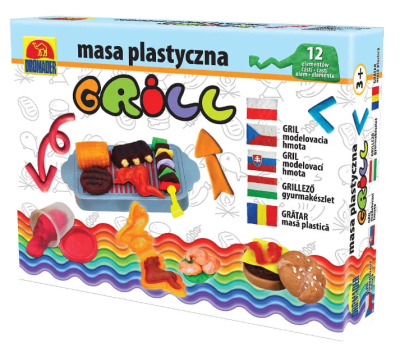 DROMADER Masa plastyczna - Grill 02600