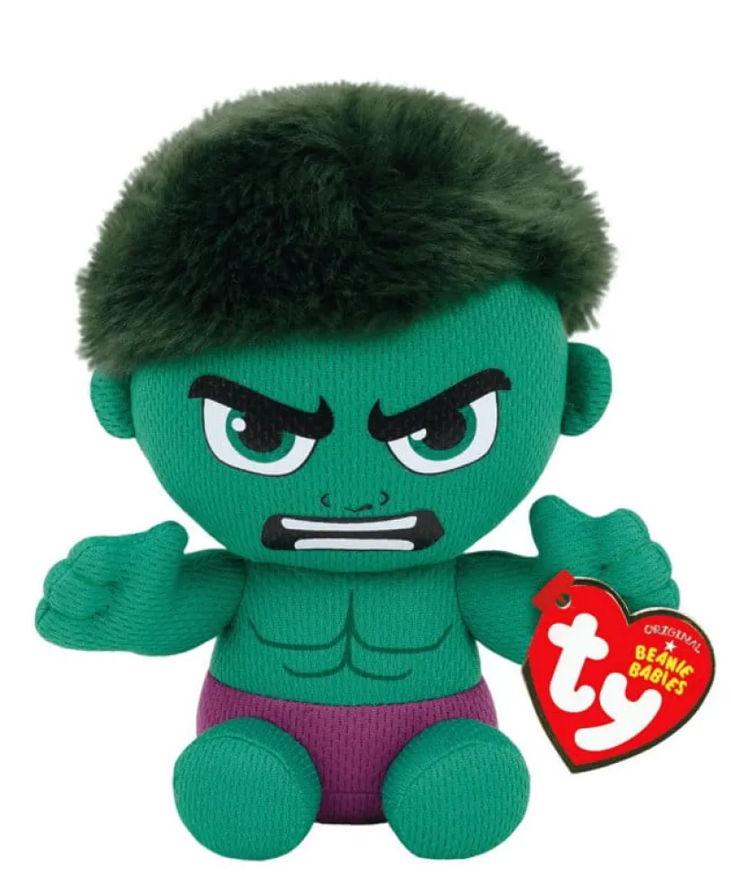 TY INC. Maskotka Ty Beanie Babies Marvel Hulk 15cm 41191