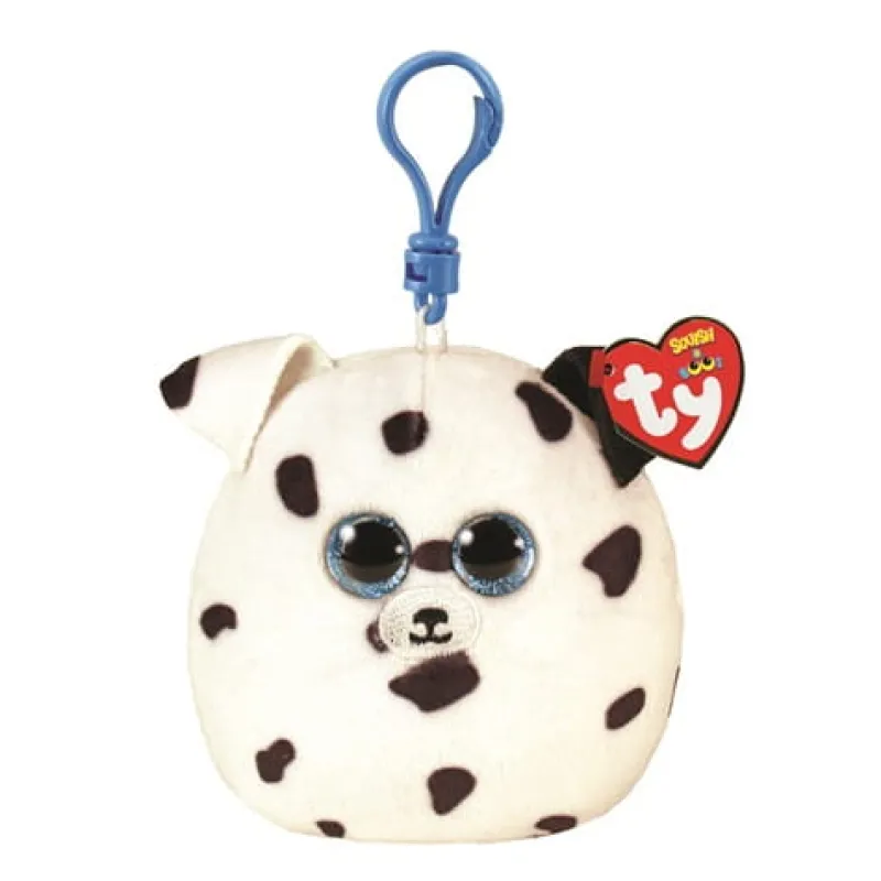 TY INC. Maskotka-brelok TY Squishy Beanies FETCH pies Dalmatyńczyk 8,5cm 39567