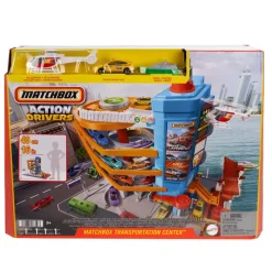 MATTEL MATCHBOX Action Drivers Prawdziwe Przygody Centrum transportowe Zestaw HXL47