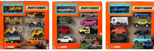 MATTEL MATCHBOX Autka 1:64 8-pak HVR81 mix cena za 1 szt