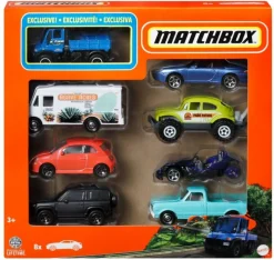 MATTEL MATCHBOX Autka 1:64 8-pak HVR81 mix cena za 1 szt