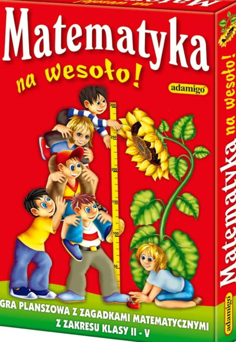 ADAMIGO Matematyka na wesoło - gra planszowa