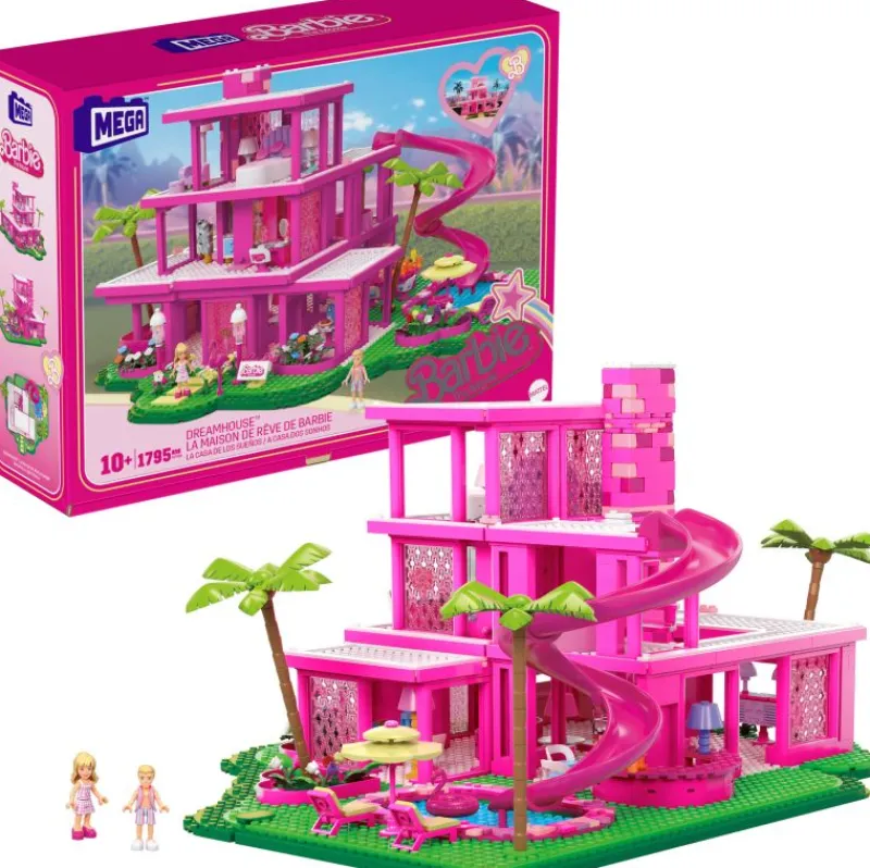 MATTEL MEGA Barbie Dreamhouse Domek Marzeń Zestaw klocków HPH26