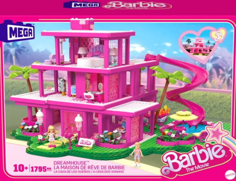 MATTEL MEGA Barbie Dreamhouse Domek Marzeń Zestaw klocków HPH26