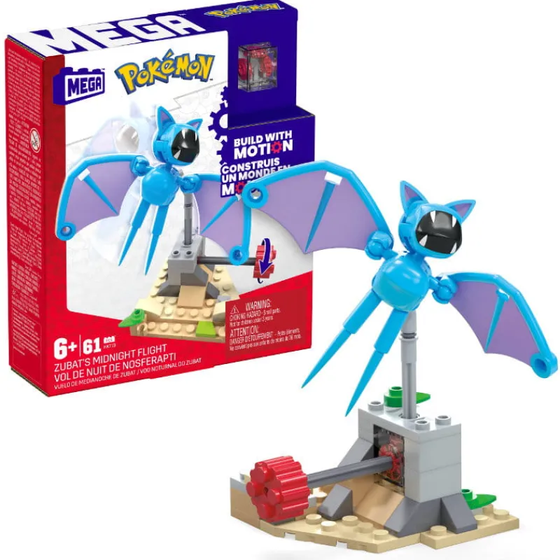 MATTEL MEGA Pokemon Nocny lot Zubata HKT19 p6