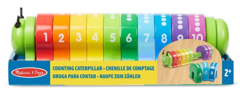 MELISSA & DOUG - Drewniana ukadanka Licząca gąnica