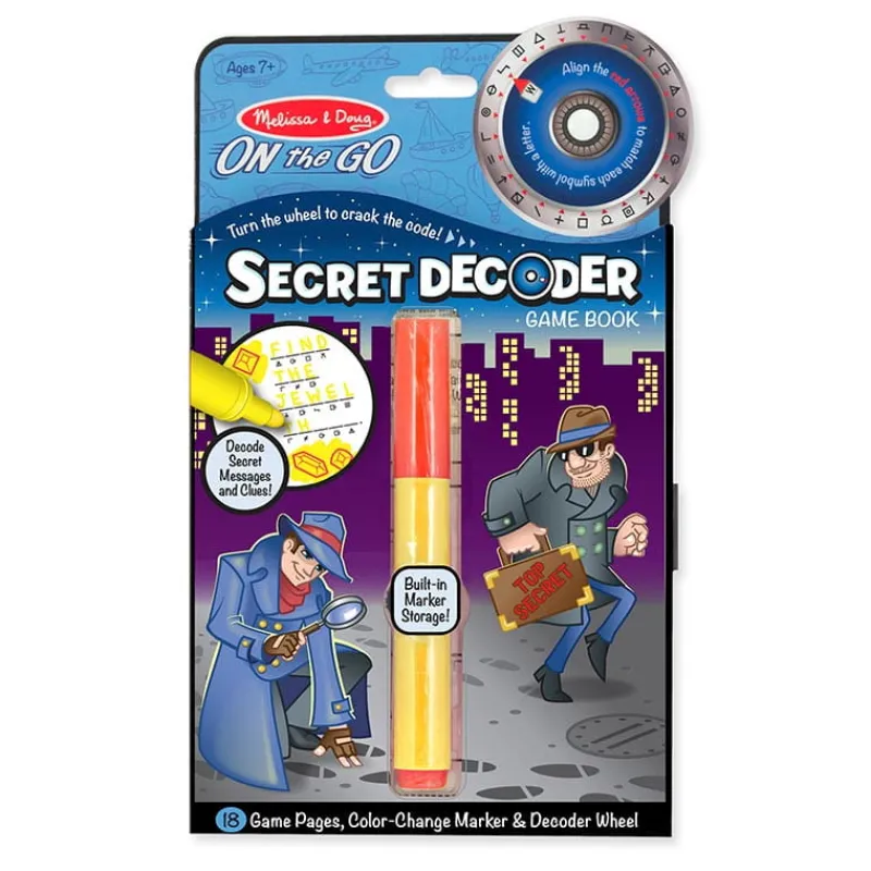 MELISSA & DOUG MELISSA Sekretny dekoder Książka do gier 15248
