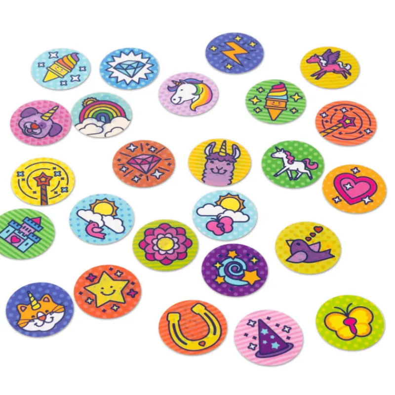 MELISSA & DOUG MELISSA Sticker WOW! Zestaw 300 naklejek uzupełniających Jednorożec Unicorn 50203