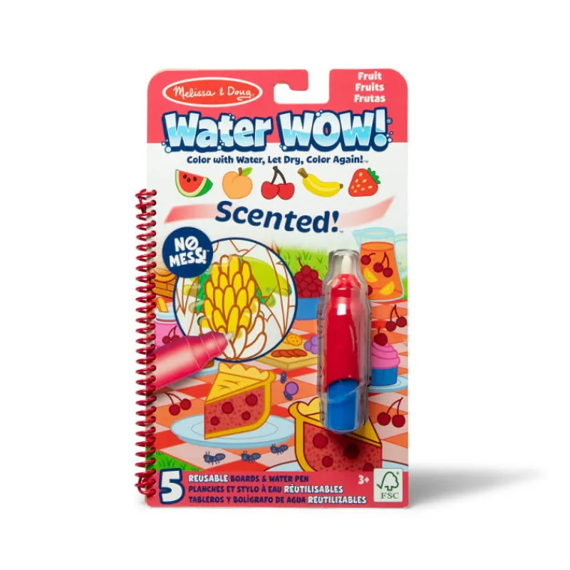 MELISSA & DOUG MELISSA Water WOW! Kolorowanka z owocami pachnąca 50286