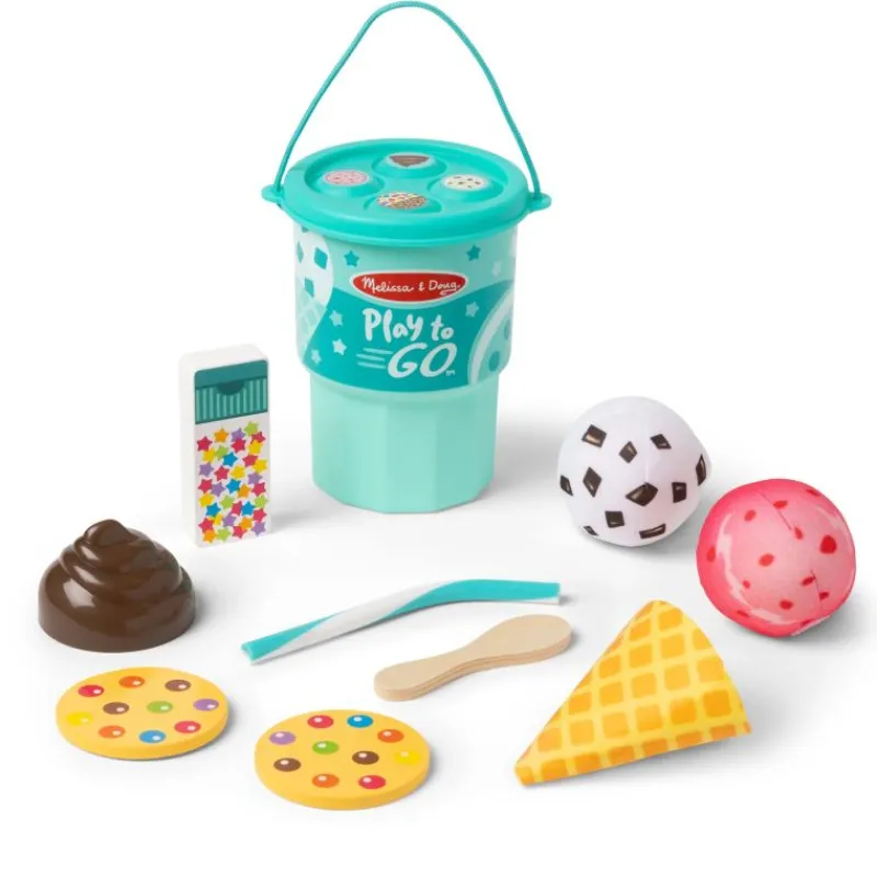 MELISSA & DOUG MELISSA Zestaw do zabawy z lodami Play to Go 50494