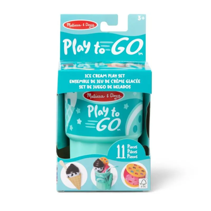 MELISSA & DOUG MELISSA Zestaw do zabawy z lodami Play to Go 50494