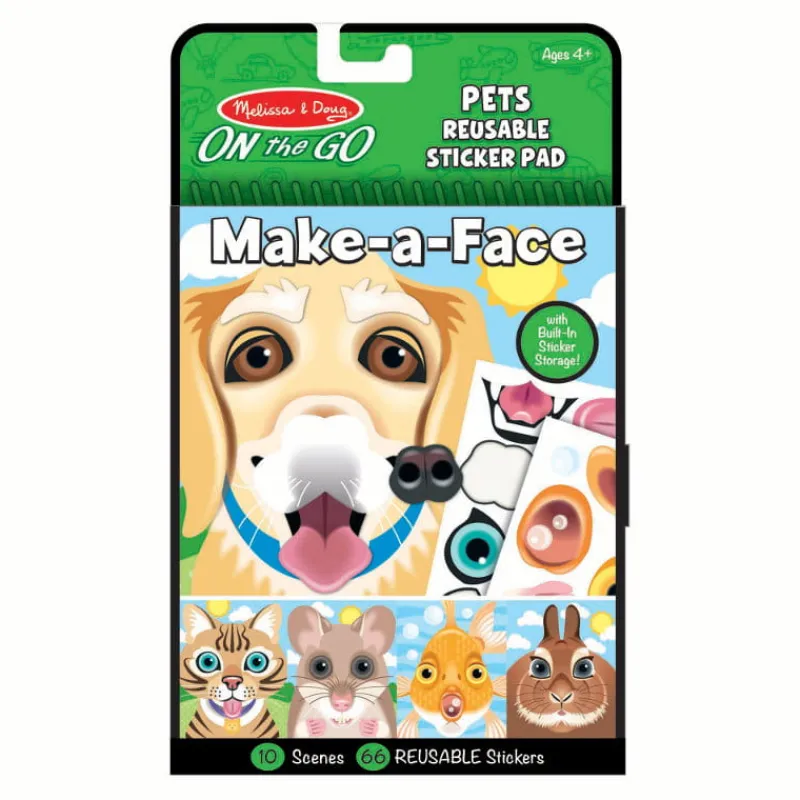 MELISSA & DOUG Melissa&Doug - Naklejki wielokrotnego użytku Zwierzęta