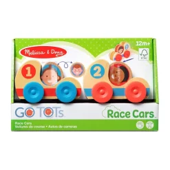 MELISSA & DOUG Melissa&Doug Drewniane samochody wyścigowe GO Tots