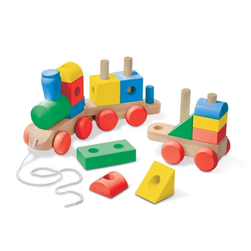 MELISSA & DOUG Melissa&Doug Drewniany pociąg do ciągania Jumbo 40544