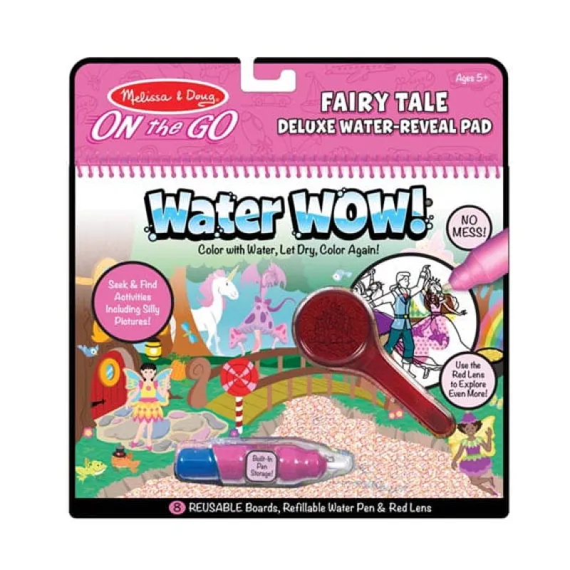 MELISSA & DOUG Melissa&Doug Kolorowanka wodna Water Wow! Deluxe Wróżki