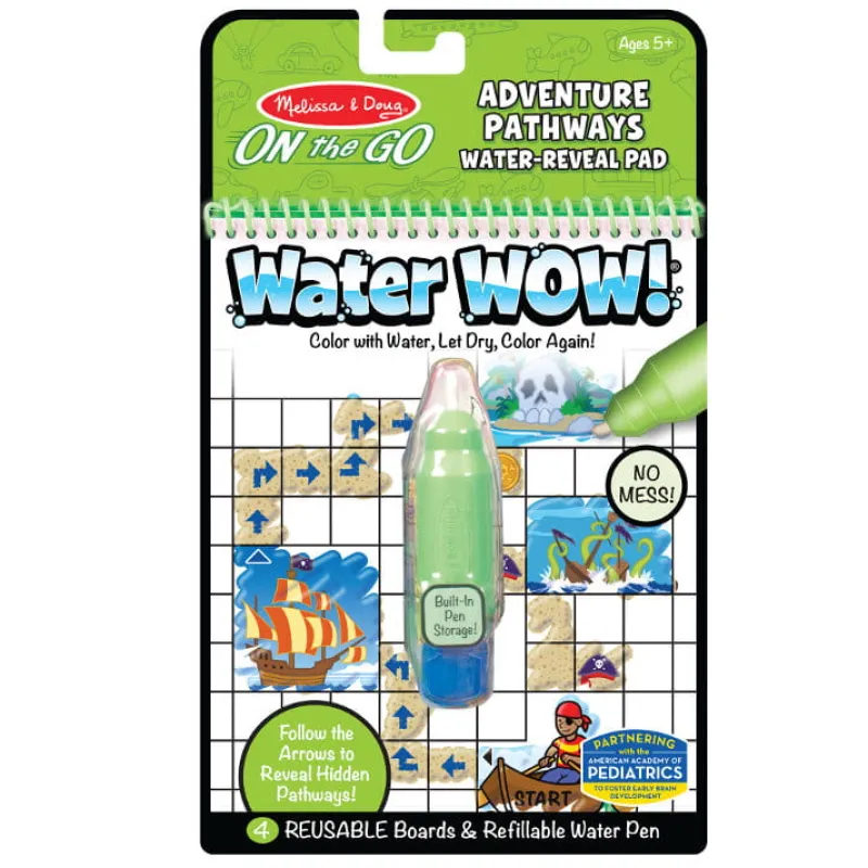 MELISSA & DOUG Melissa&Doug Kolorowanka wodna Water Wow! Odnajdź ścieżkę Przygoda