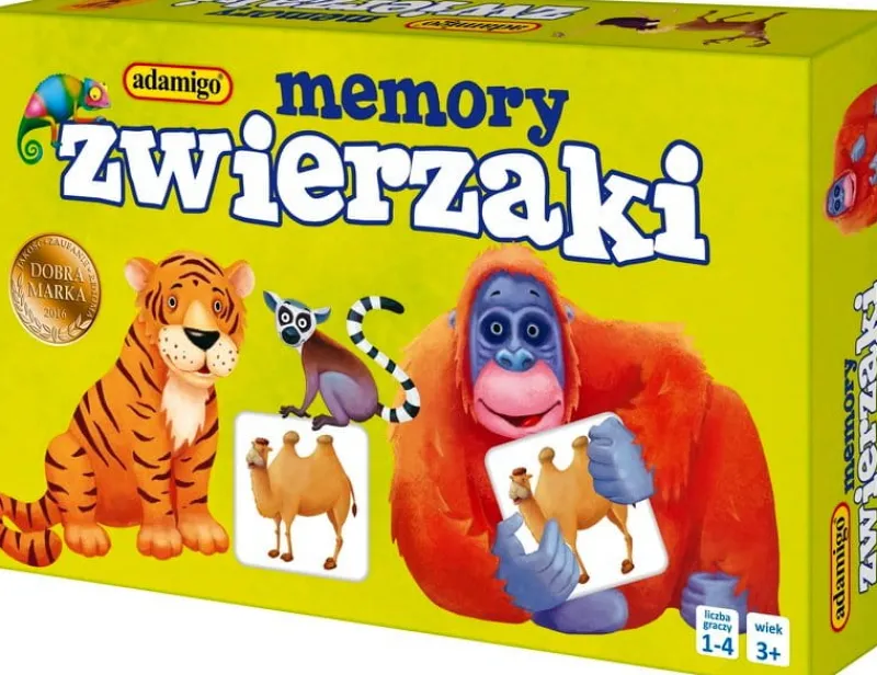 ADAMIGO Memory mini. Zwierzaki