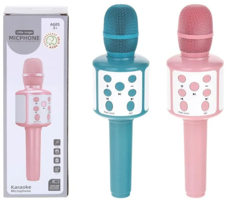 INNI Mikrofon karaoke głośnik Bluetooth USB mix cena za 1 szt