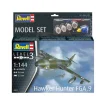COBI Model samolotu do sklejania 1:144 63833 Hawker Hunter FGA.9 Revell + 3 farbki + klej + pędzelki