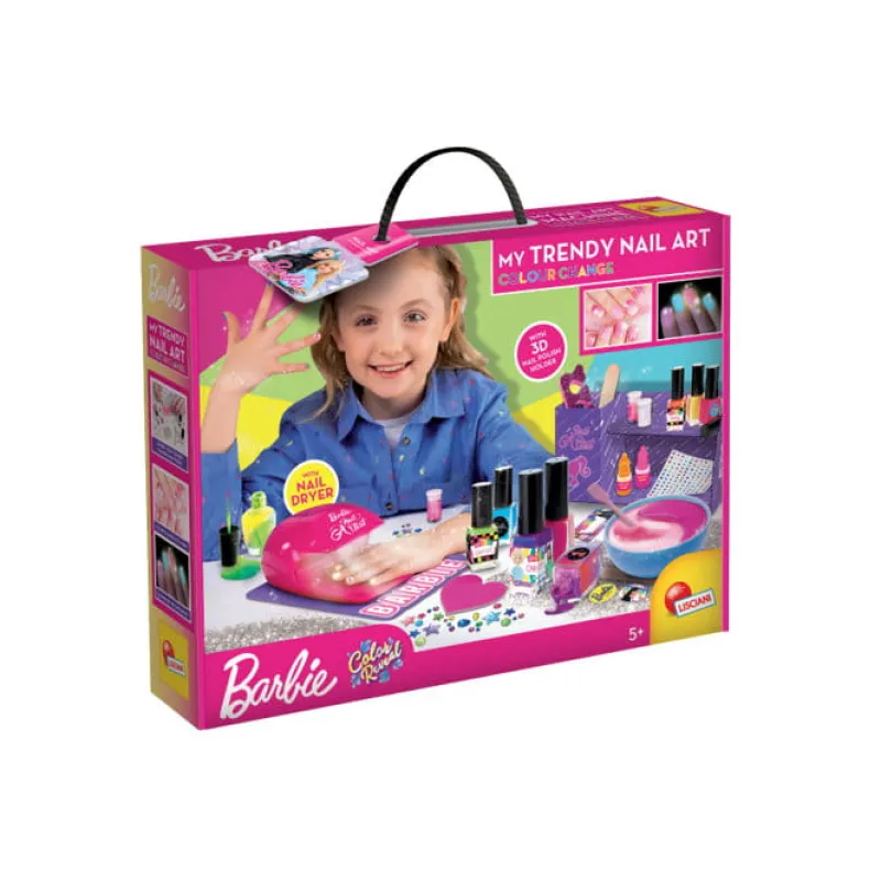 LISCIANI GIOCHI Modna lampka do manicure Barbie 102747 LISCIANI