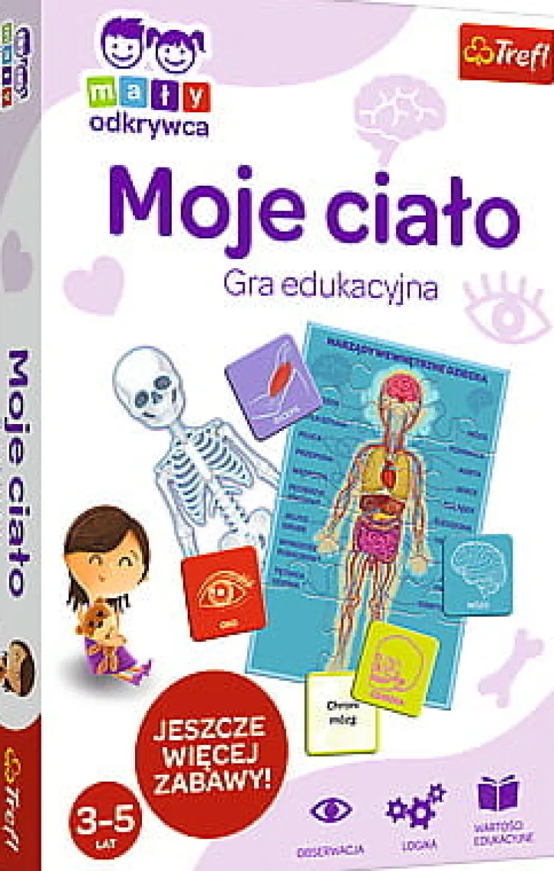 TREFL Moje ciało mały odkrywca gra edukacyjna -
