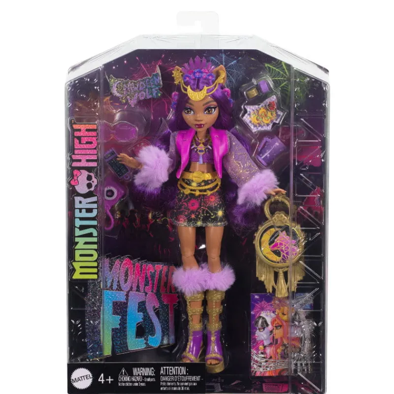 MATTEL Monster High Monster Fest Lalka Clawdeen Wolf HXH80