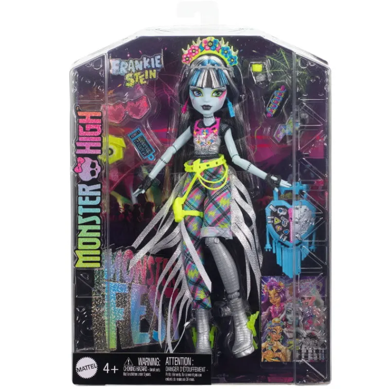 MATTEL Monster High Monster Fest Lalka Frankie Stein HXH79