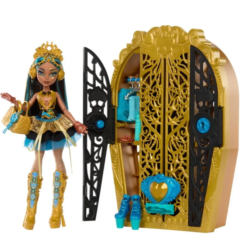 MATTEL Monster High Staszysekrety Cleo de Nile seria 4 HXH86