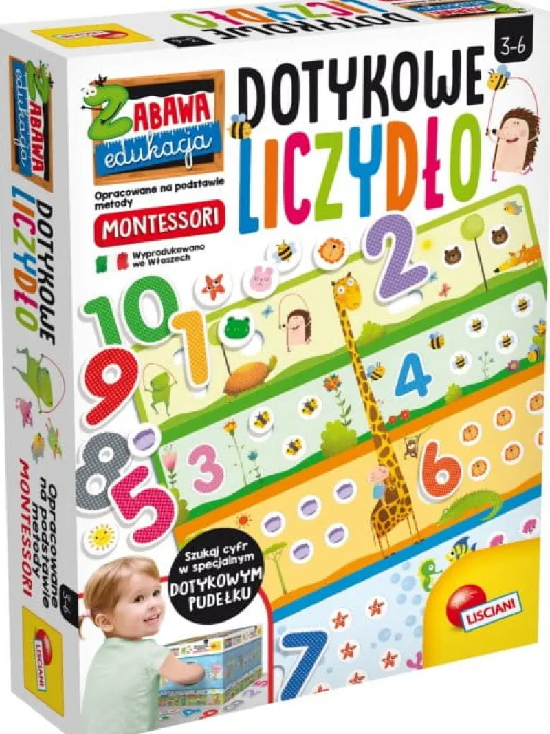 LISCIANI GIOCHI Montessori - Dotykowe liczydło