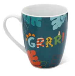 NICI 49471 Kubek porcelanowy dinozaur Cerastupsy 310ml, papierowa banderola