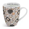 NICI 49683 Kubek porcelanowy Wooly Gang 310ml, papierowa banderola