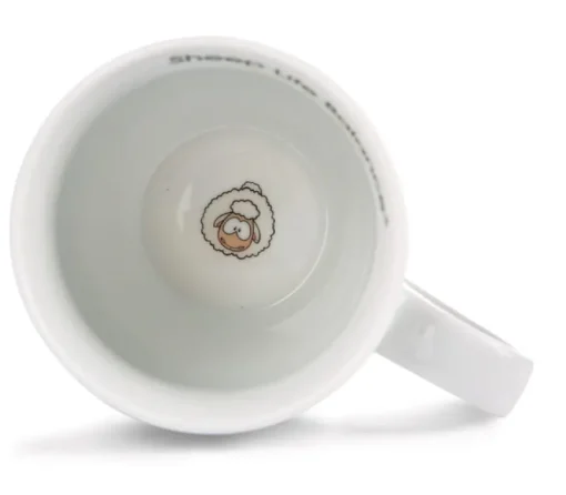 NICI 49683 Kubek porcelanowy Wooly Gang 310ml, papierowa banderola