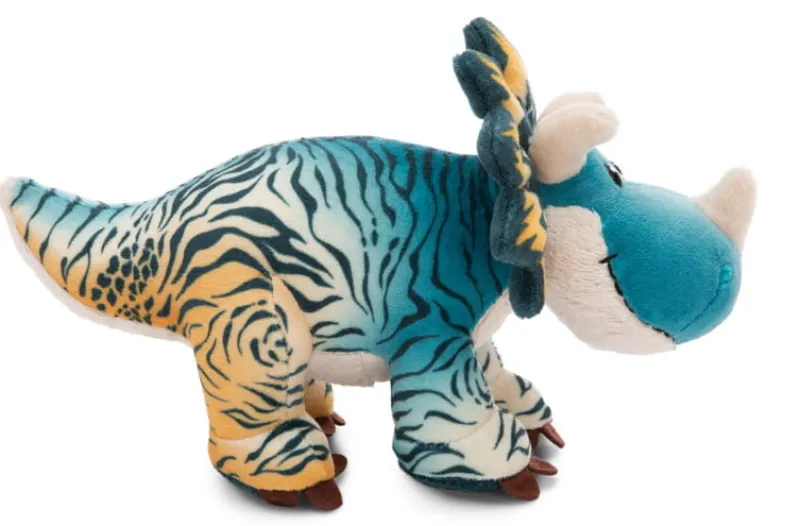 NICI 49466 Maskotka pluszowa dinozaur Cerastupsy niebieski 20cm stojący GREEN