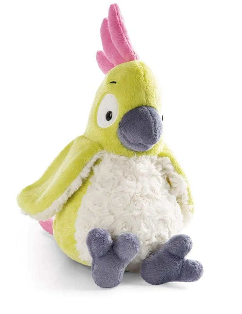 NICI 48957 Maskotka pluszowa papuga Kakadu Jaya 25cm dangling GREEN