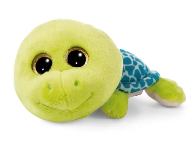 NICI 48766 Maskotka przytulanka Welloni żółw zielony leżący 25cm GREEN Glubschis