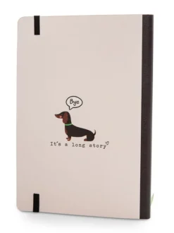 NICI 49824 Notatnik z jamnikiem "I Belong to you!" A5 64 kartki