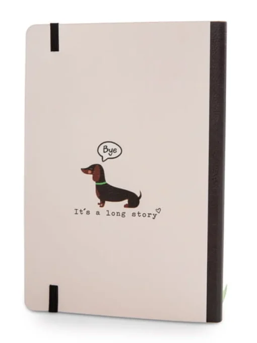 NICI 49824 Notatnik z jamnikiem "I Belong to you!" A5 64 kartki