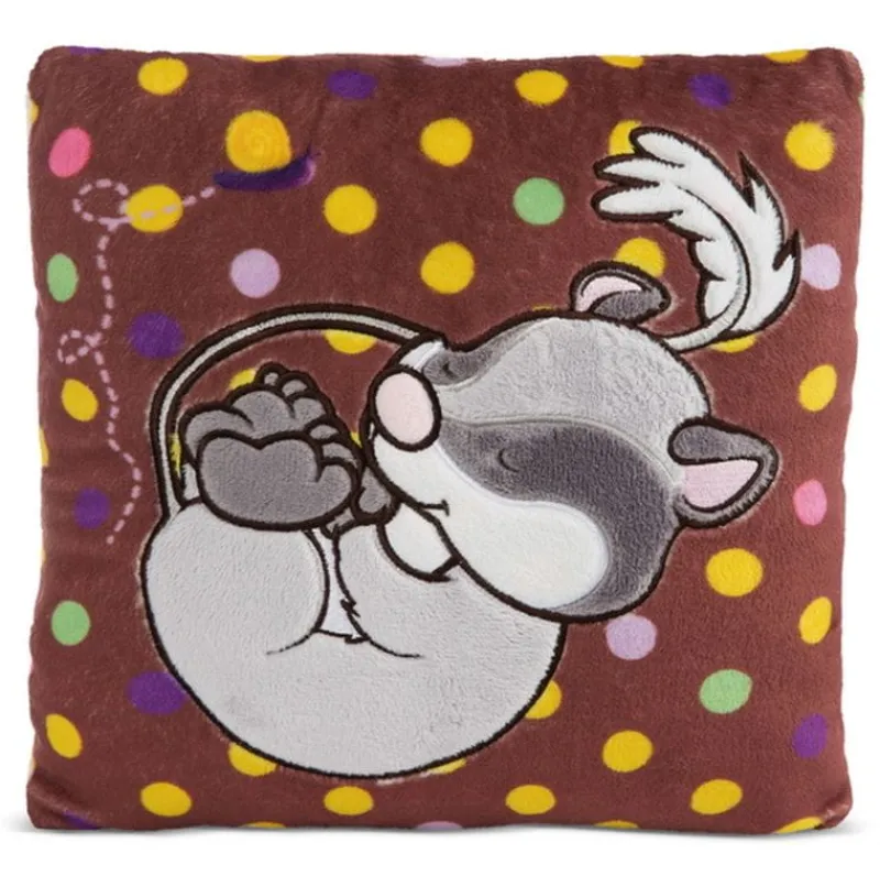 NICI 48212 Poduszka kwadratowa 25x25cm Koszatka GREEN