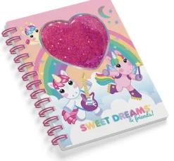 KIDS EUROSWAN Notatnik z serduszkiem Sweet Dreams KL11561