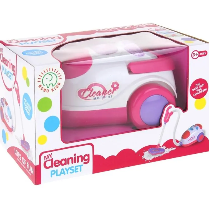 INNI Odkurzacz na baterie My Cleaning Playset