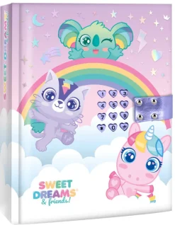 KIDS EUROSWAN Pamiętnik na kod z efektami dźwiękowymi Sweet Dreams KL11680