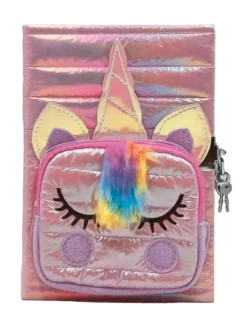 STNUX Pamiętnik Puffy Unicorn z kieszonką, różowy STN 8721