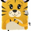 MAJEWSKI Pamiętnik z kłódką 3D włochacz A5 96k My Little Friend Tiger