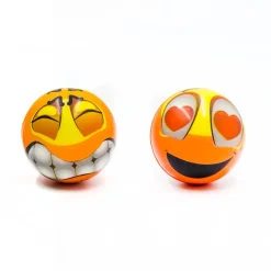 Dzieci IIGROUP Piłeczka miękka 6,3cm Emoji buźki p24 mix cena za 1 szt