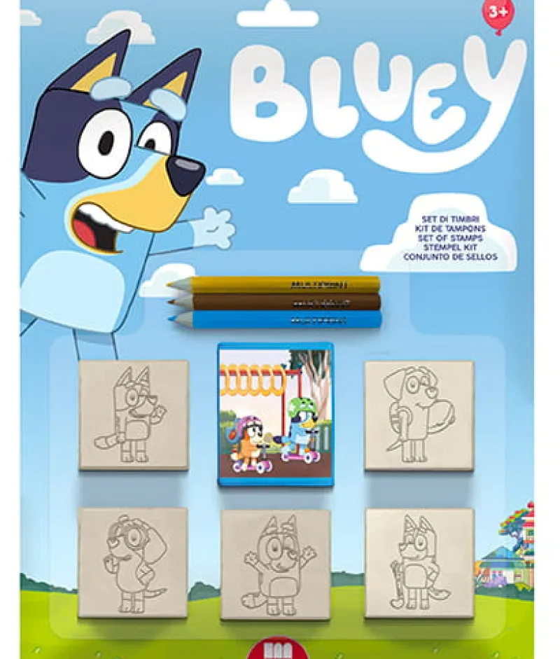 DANTE Pieczątki Bluey 5szt blister 5120 Multiprint