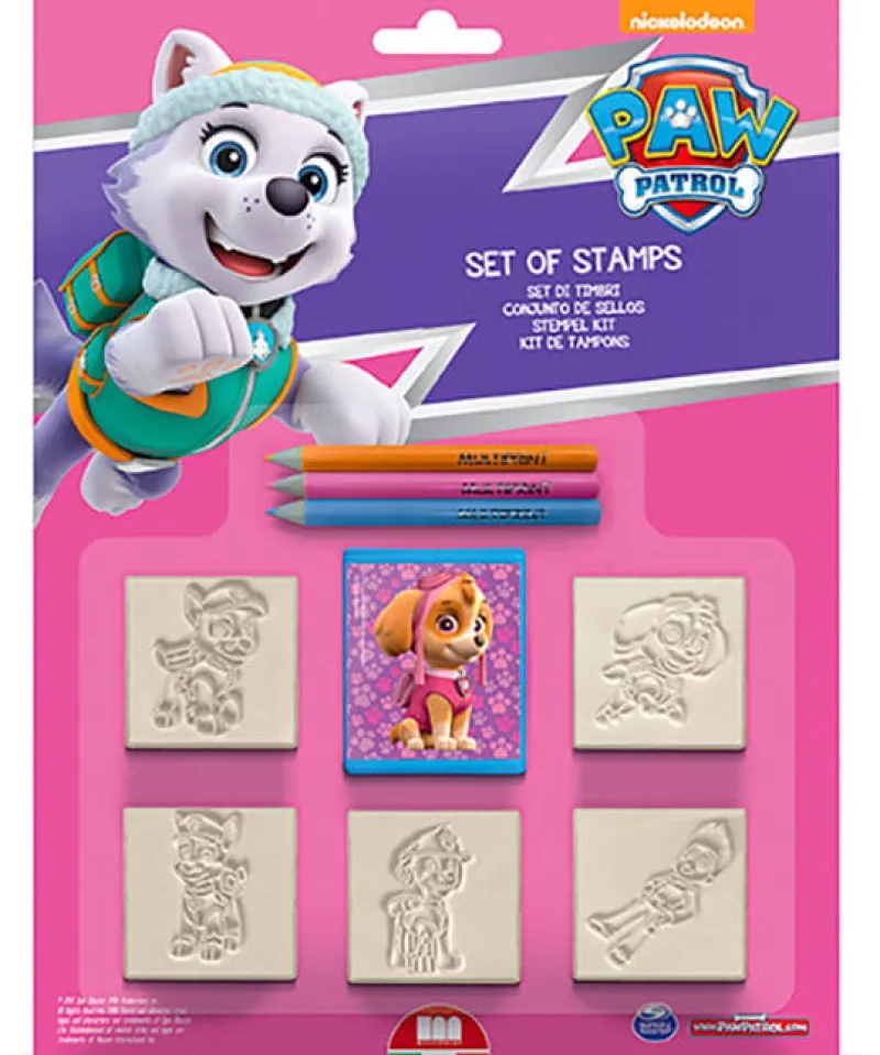 DANTE Pieczątki PAW PATROL Psi Patrol blister 5szt 059139 Multiprint