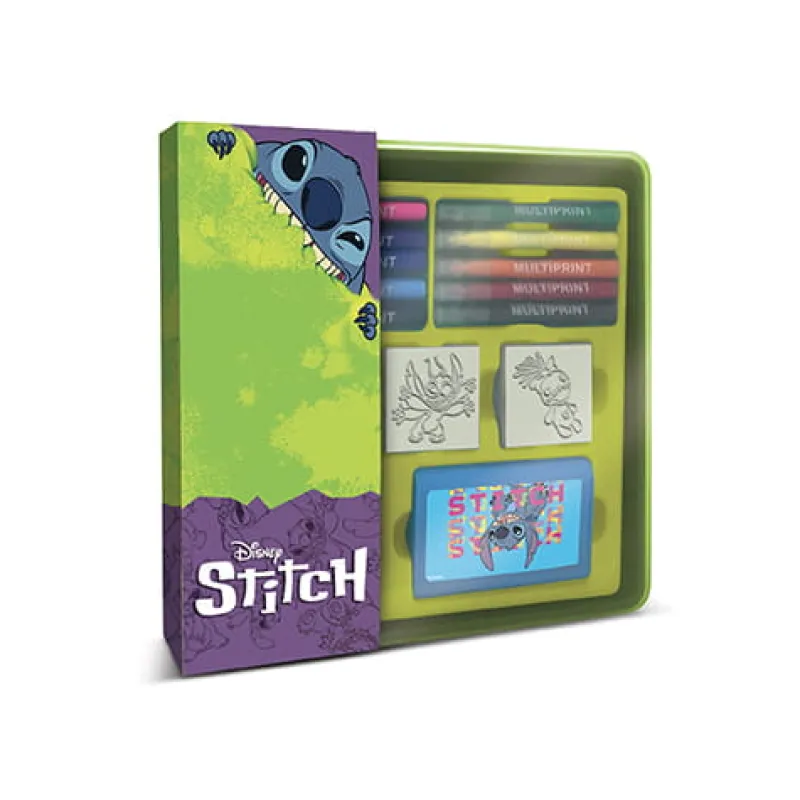 DANTE Pieczątki z pisakami Stamp box Stitch Multiprint 51134