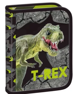 MAJEWSKI Piórnik dwuklapkowy bez wyposażenia T-Rex