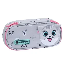 ASTRA Piórnik jednokomorowy bag Kitty The Cute AC6